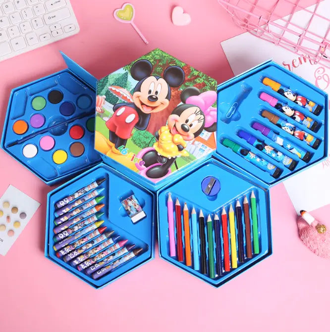 46-Piece Watercolor Pen Gift Set – Vibrant Colors for Art Projects
