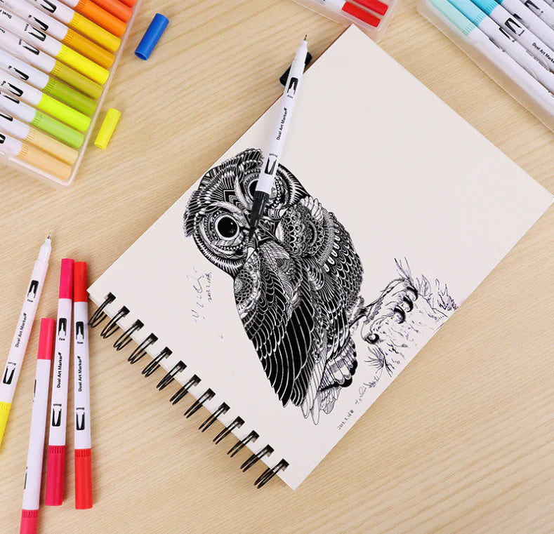 The Ultimate Color Set: Water-Based Markers for Every Artist!