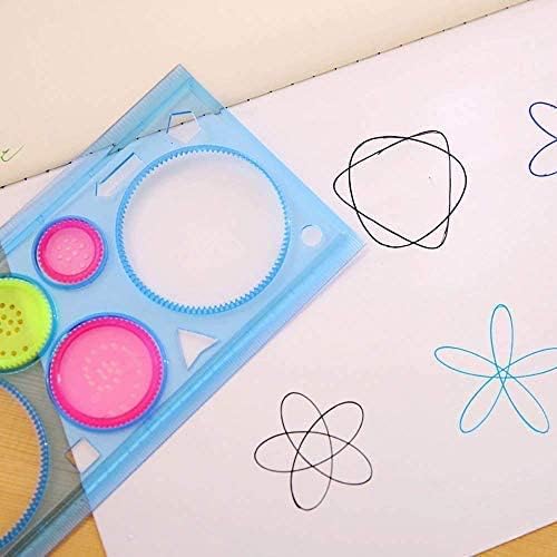 Multifunctional Drawing Template Ruler Set for Kids