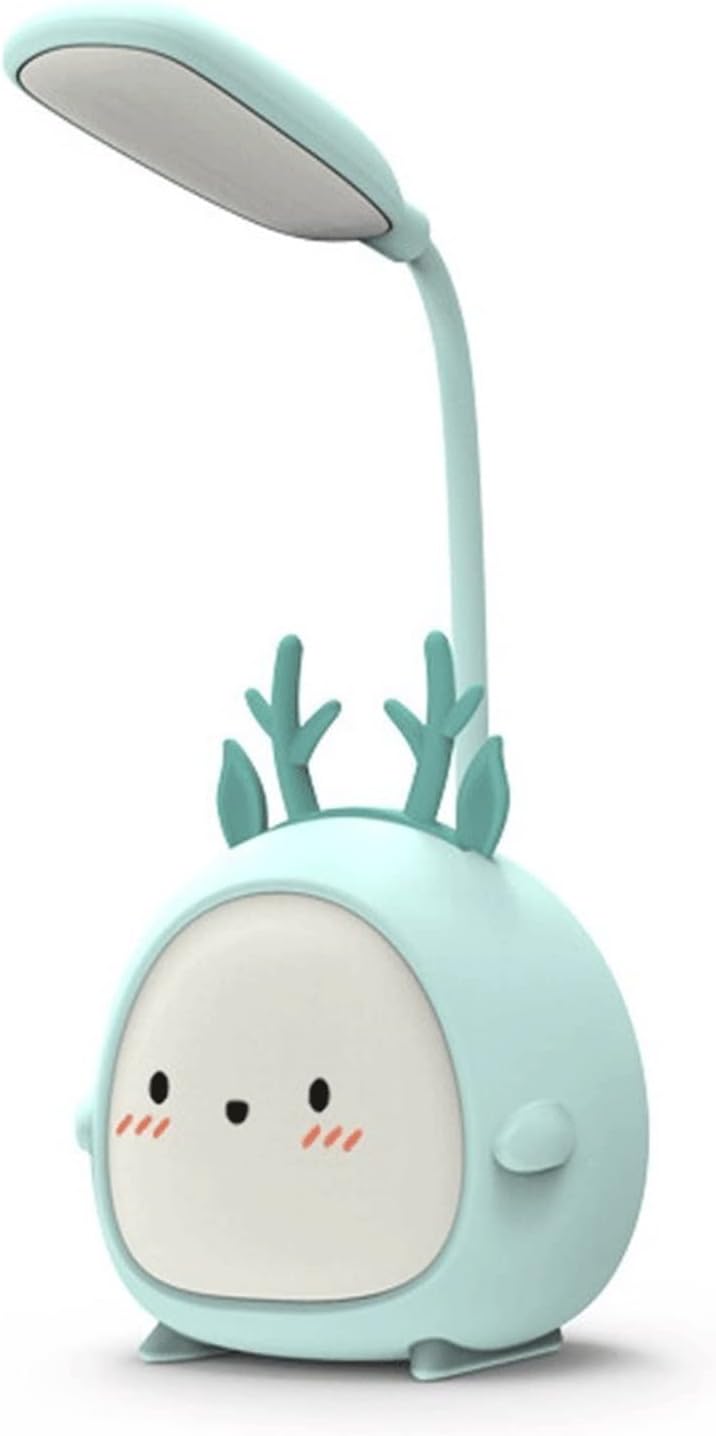 Portable Foldable LED Desk Lamp - Cute Cartoon Design