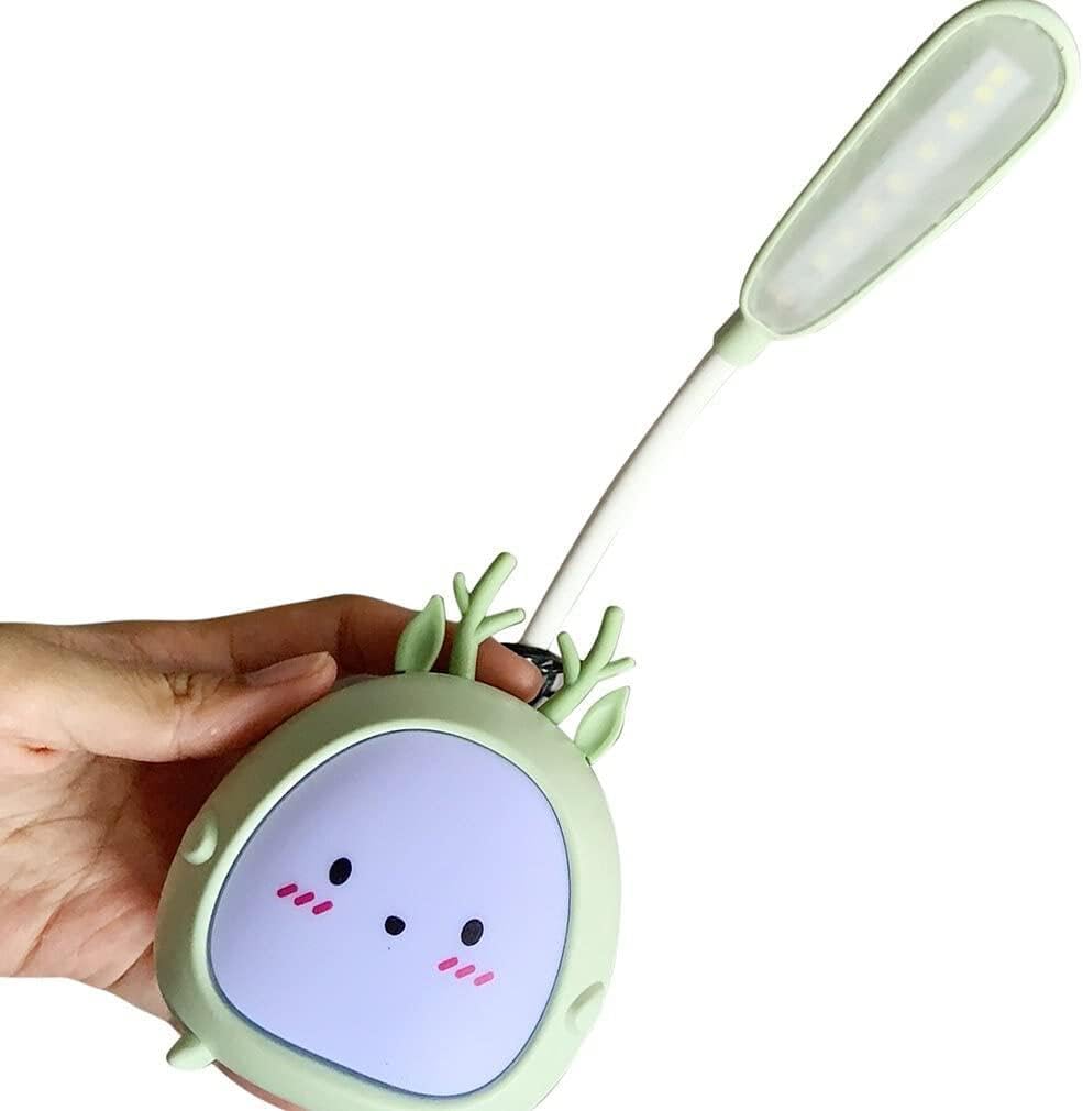 Portable Foldable LED Desk Lamp - Cute Cartoon Design