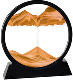 Hourglass Art Glass Decoration