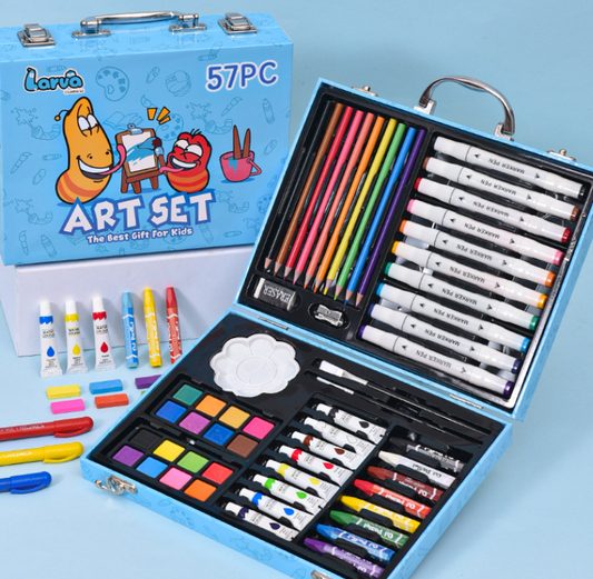 57PC Larva Drawing Markers – Bring Art to Life