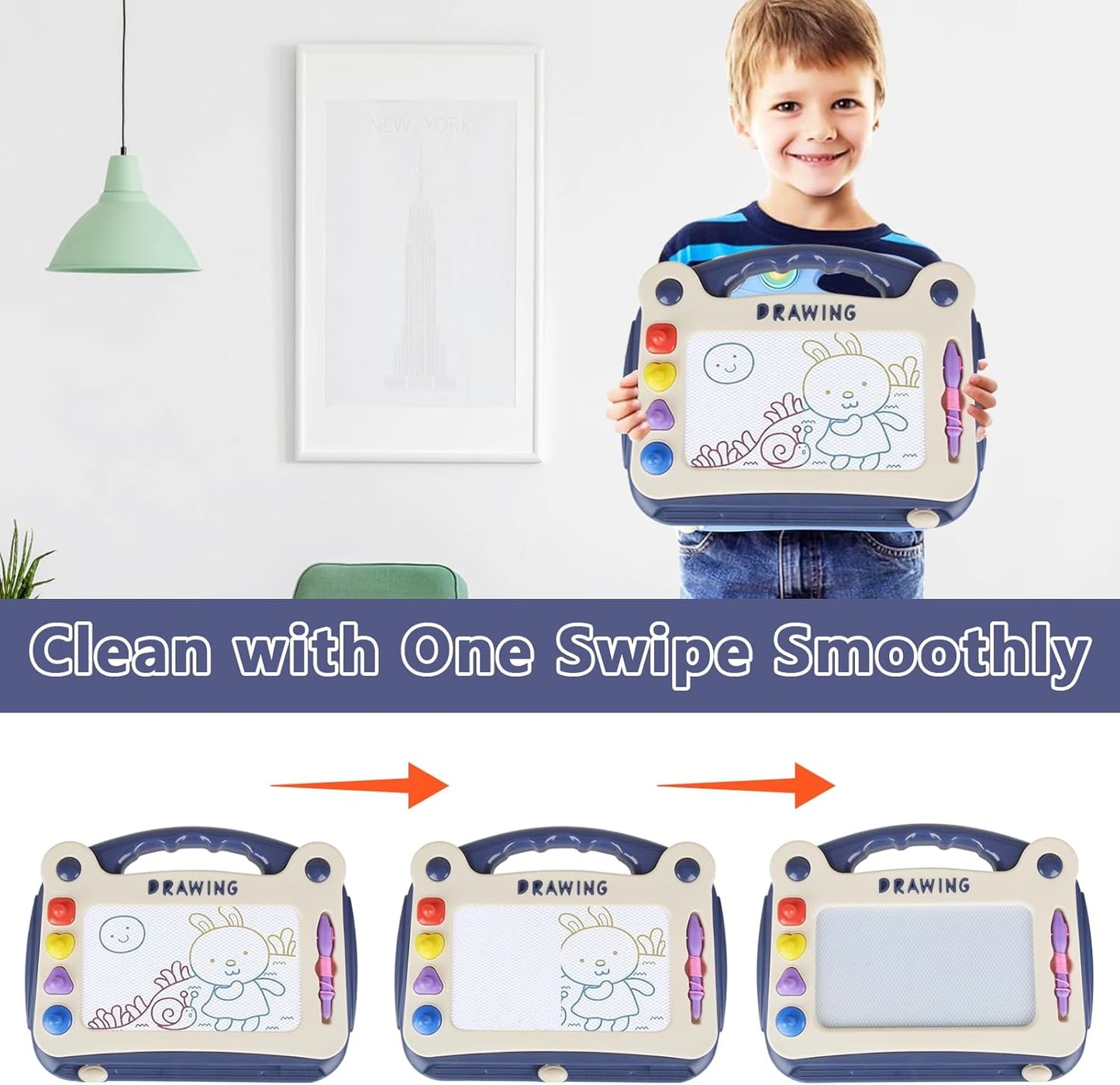 Portable Children's Drawing Board - Drawing Fun Anytime, Anywhere