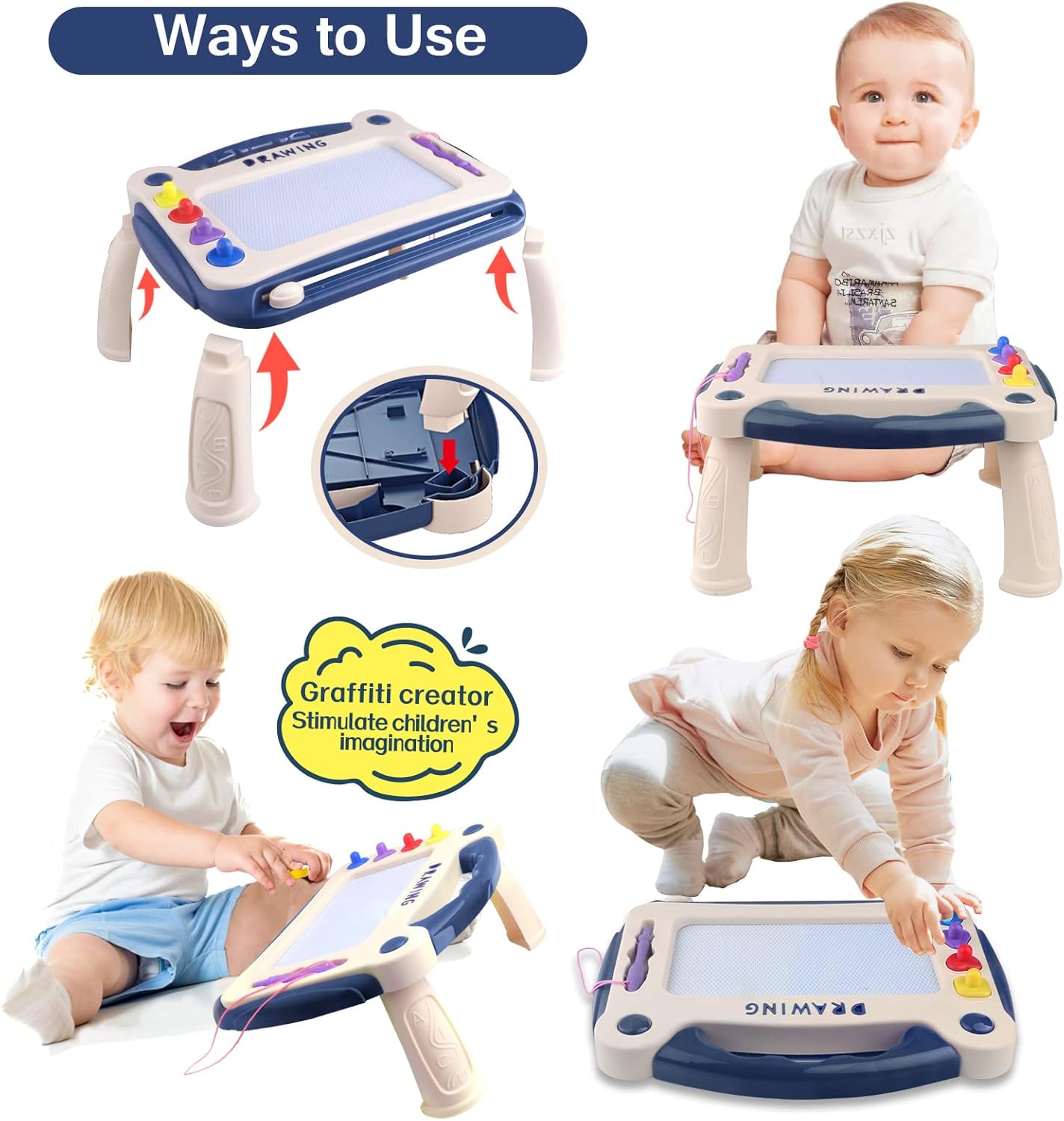 Portable Children's Drawing Board - Drawing Fun Anytime, Anywhere