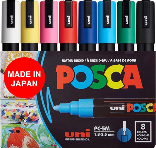 Professional UNI POSCA® Drawing Pens