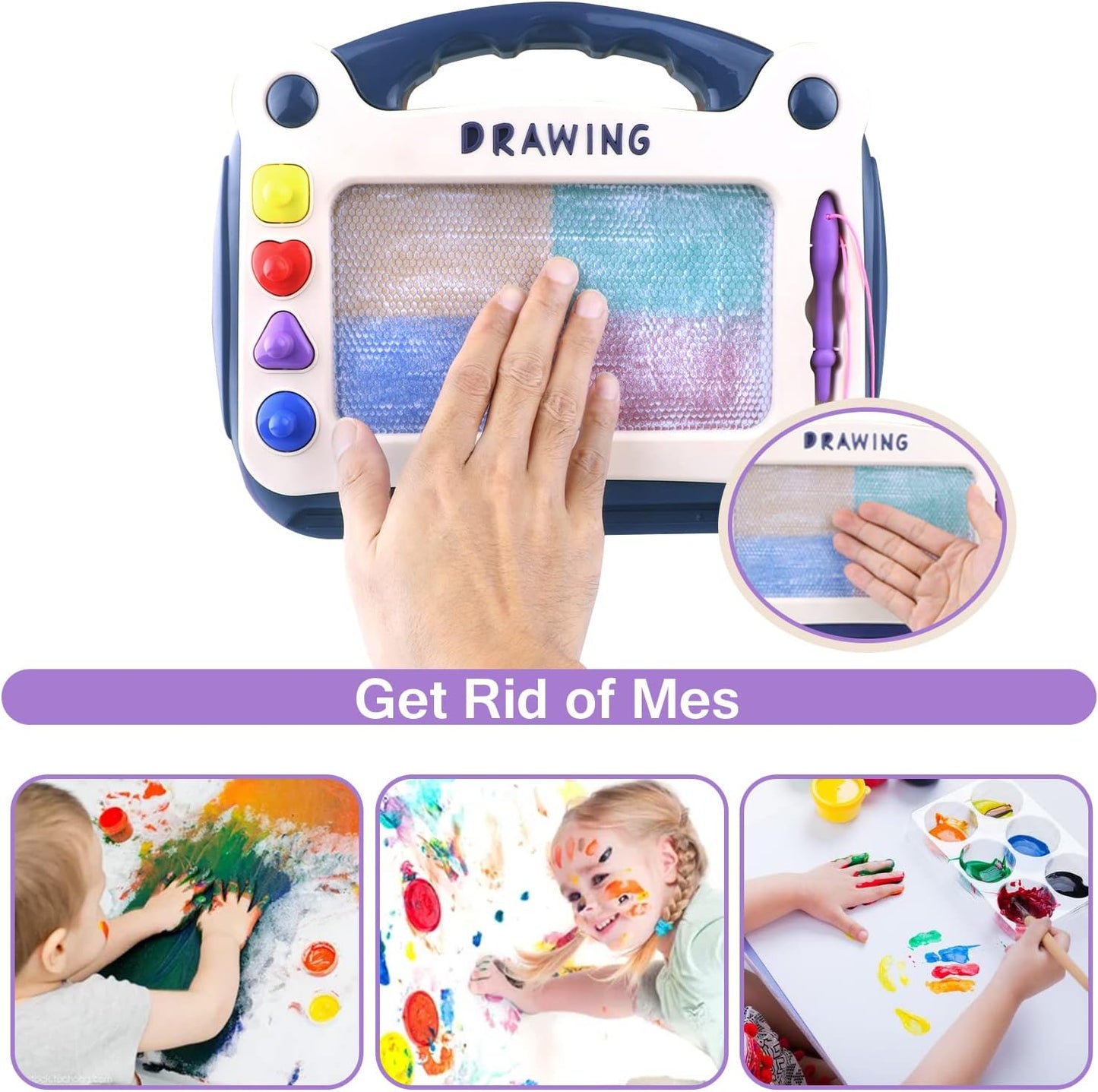 Portable Children's Drawing Board - Drawing Fun Anytime, Anywhere