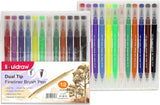 Dual Tip Brush Markers Art Pen Set – THE CEO Coloring Markers