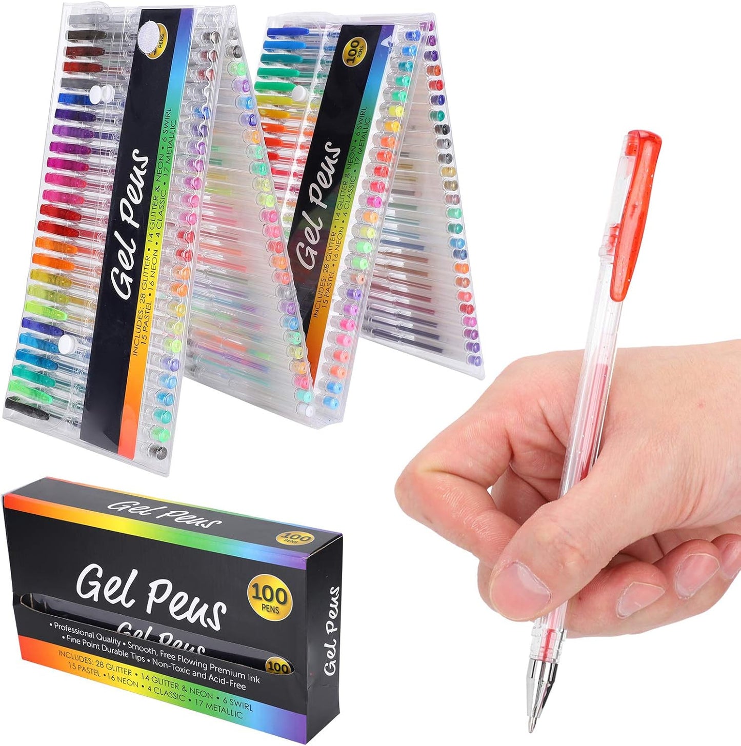 100 Colors Neutral Pen for Creative Drawing