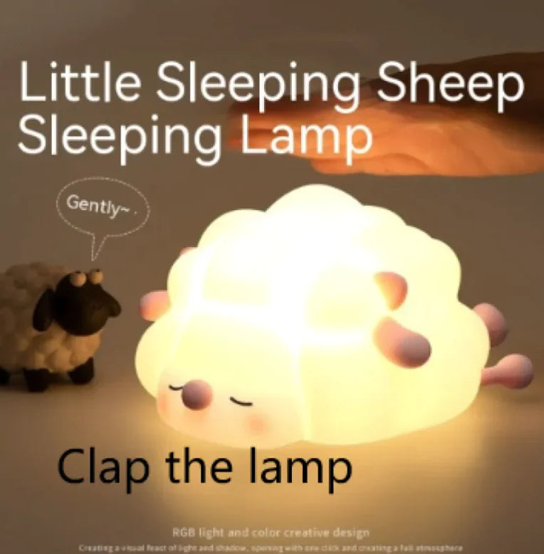 Cute Sheep Silicone Night Light