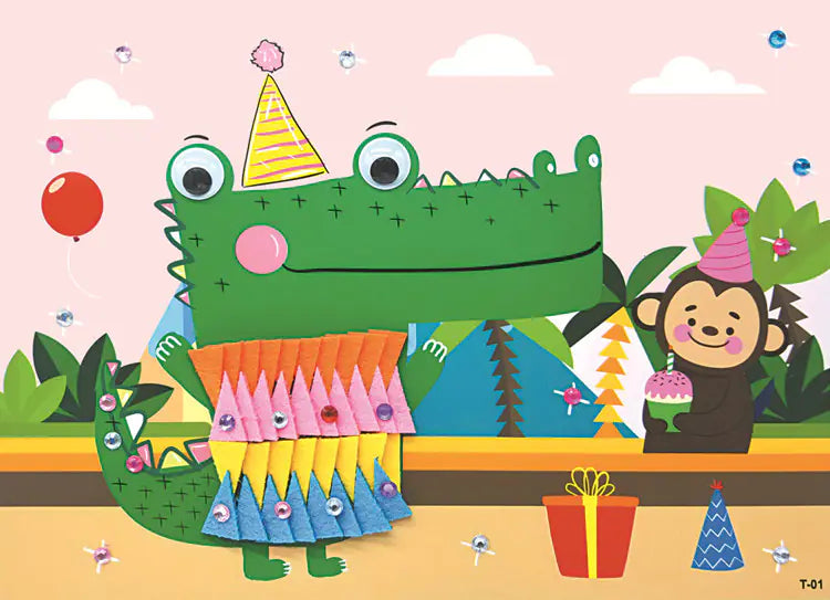DIY 3D Sticker Craft Kit – Unleash Your Artistic Flair!