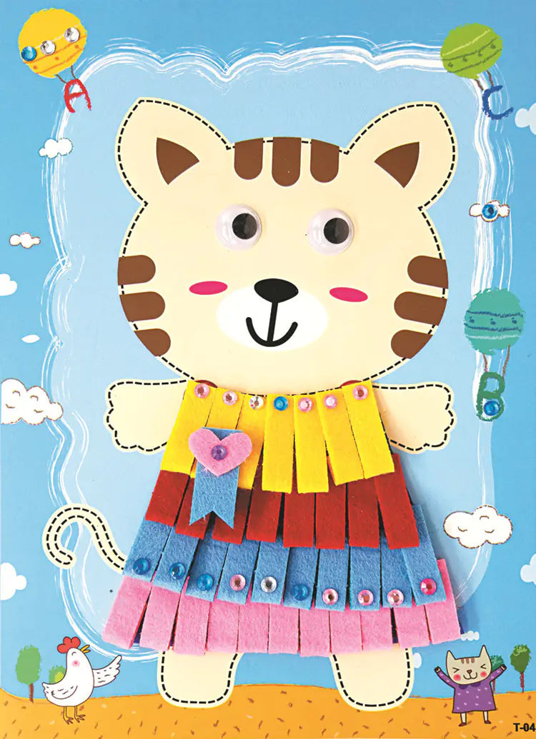 DIY 3D Sticker Craft Kit – Unleash Your Artistic Flair!