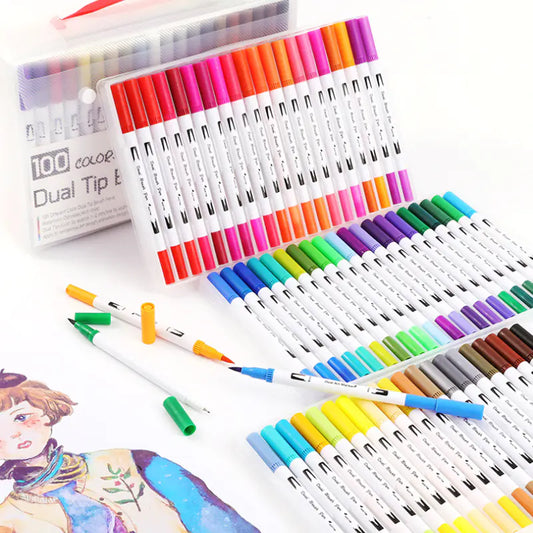 The Ultimate Color Set: Water-Based Markers for Every Artist!