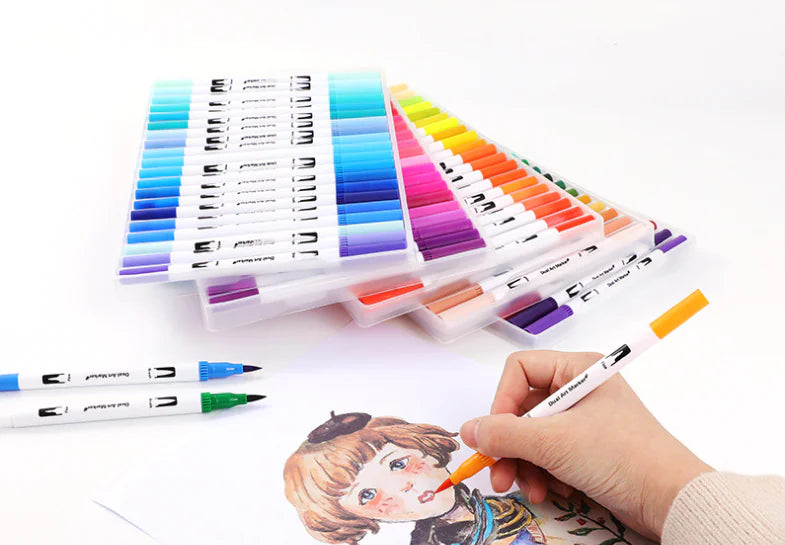 The Ultimate Color Set: Water-Based Markers for Every Artist!