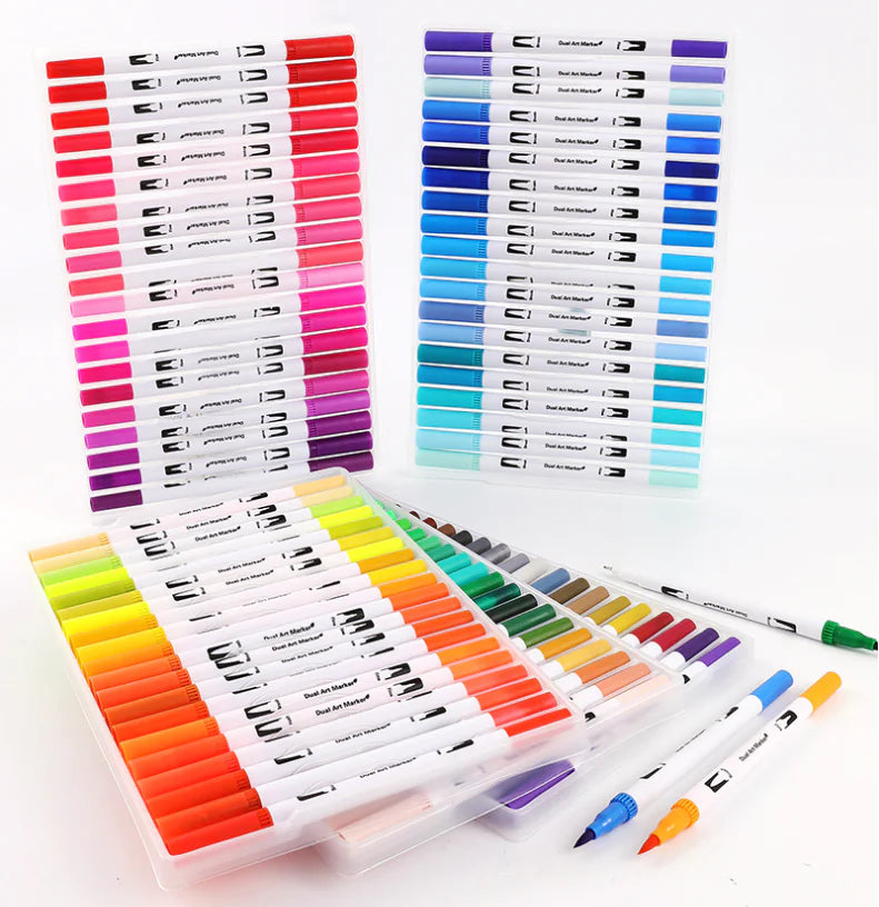 The Ultimate Color Set: Water-Based Markers for Every Artist!