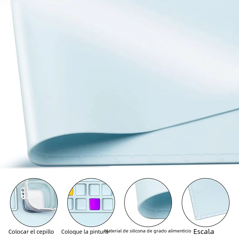 Creative Silicone Painting Mat – Ideal for Drawing & Doodling