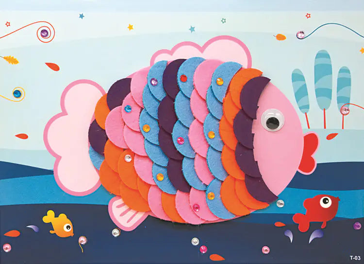 DIY 3D Sticker Craft Kit – Unleash Your Artistic Flair!