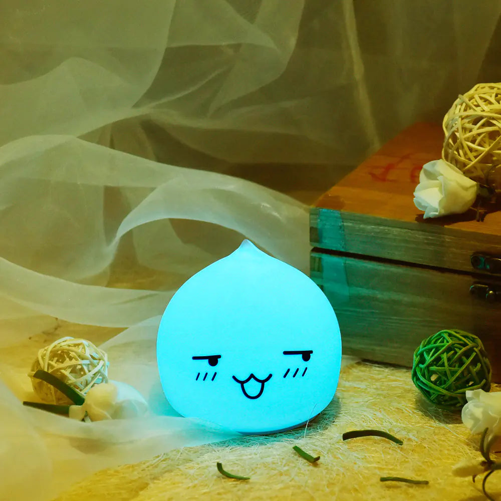 Colorful Bunny Night Light - Cute Table Lamp Gift