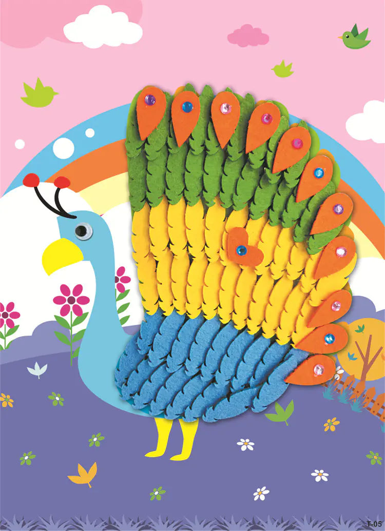 DIY 3D Sticker Craft Kit – Unleash Your Artistic Flair!