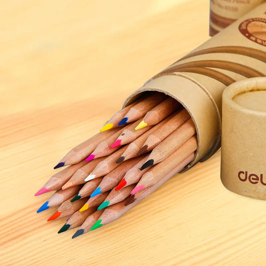 Deli Colored Pencils 36/48 Colors for Drawing and Doodling