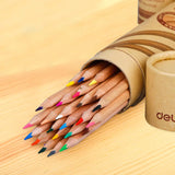 Deli Colored Pencils 36/48 Colors for Drawing and Doodling