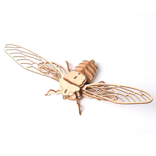 DIY Wooden Insect Model Puzzle for Kids (3D Craft)