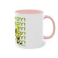 SpongeBob & Patrick Two-Tone Coffee Mug - Perfect for Kids, Cartoon Lovers, Gifts, Birthdays, Home Decor