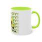 SpongeBob & Patrick Two-Tone Coffee Mug - Perfect for Kids, Cartoon Lovers, Gifts, Birthdays, Home Decor
