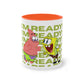 SpongeBob & Patrick Two-Tone Coffee Mug - Perfect for Kids, Cartoon Lovers, Gifts, Birthdays, Home Decor