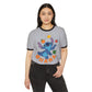 Fun Ohana Ringer T-Shirt for Family Gatherings, Cute Casual Wear, Gift for Friends, Summer Outing Tee, Children’s Day Celebration