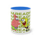 SpongeBob & Patrick Two-Tone Coffee Mug - Perfect for Kids, Cartoon Lovers, Gifts, Birthdays, Home Decor
