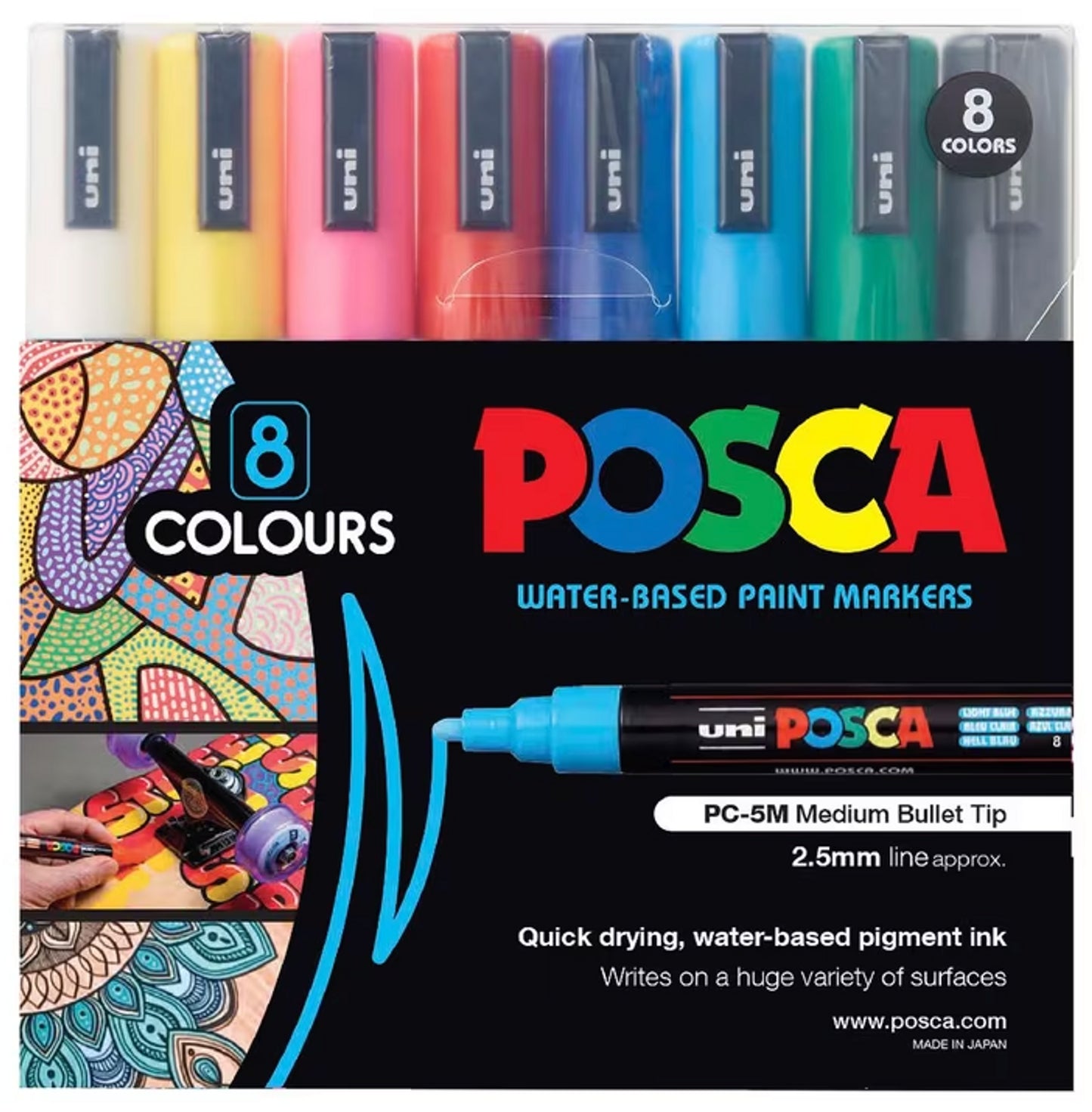 Professional UNI  POSCA® Drawing Pens