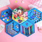 46-Piece Watercolor Pen Gift Set – Vibrant Colors for Art Projects