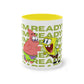 SpongeBob & Patrick Two-Tone Coffee Mug - Perfect for Kids, Cartoon Lovers, Gifts, Birthdays, Home Decor