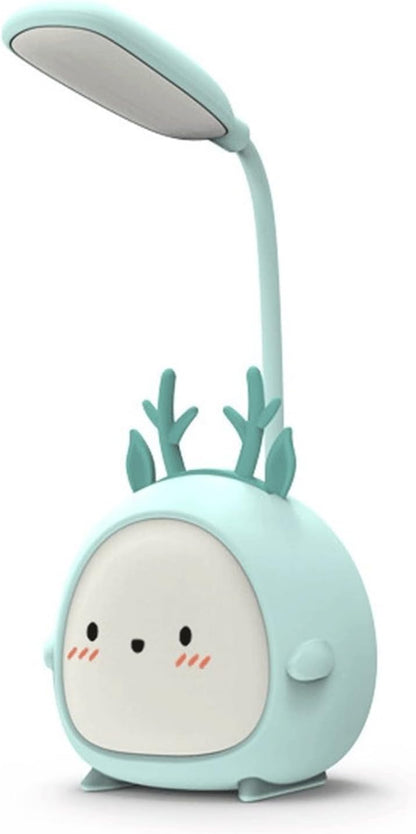 Portable Foldable LED Desk Lamp - Cute Cartoon Design