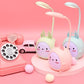Portable Foldable LED Desk Lamp - Cute Cartoon Design