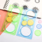 Multifunctional Drawing Template Ruler Set for Kids
