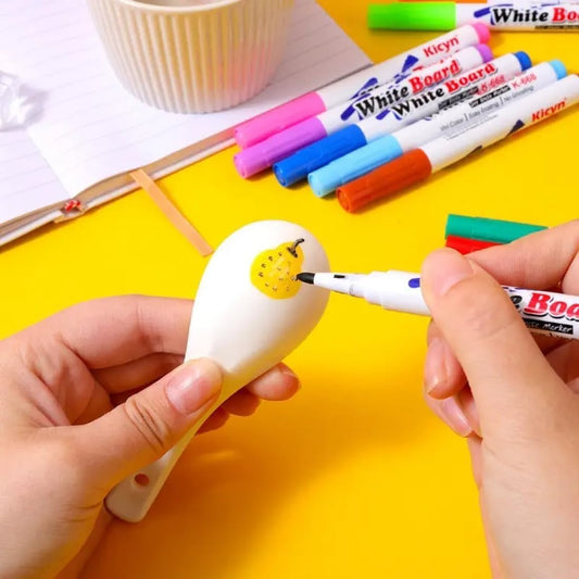 Magical Drawing Pens Set – 12pcs Water Art & Doodle Markers
