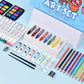 57PC Larva Drawing Markers – Bring Art to Life