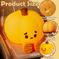 Cute Silicone Halloween Pumpkin Night Light