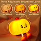 Cute Silicone Halloween Pumpkin Night Light