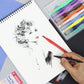 Dual Tip Brush Markers Art Pen Set – THE CEO Coloring Markers