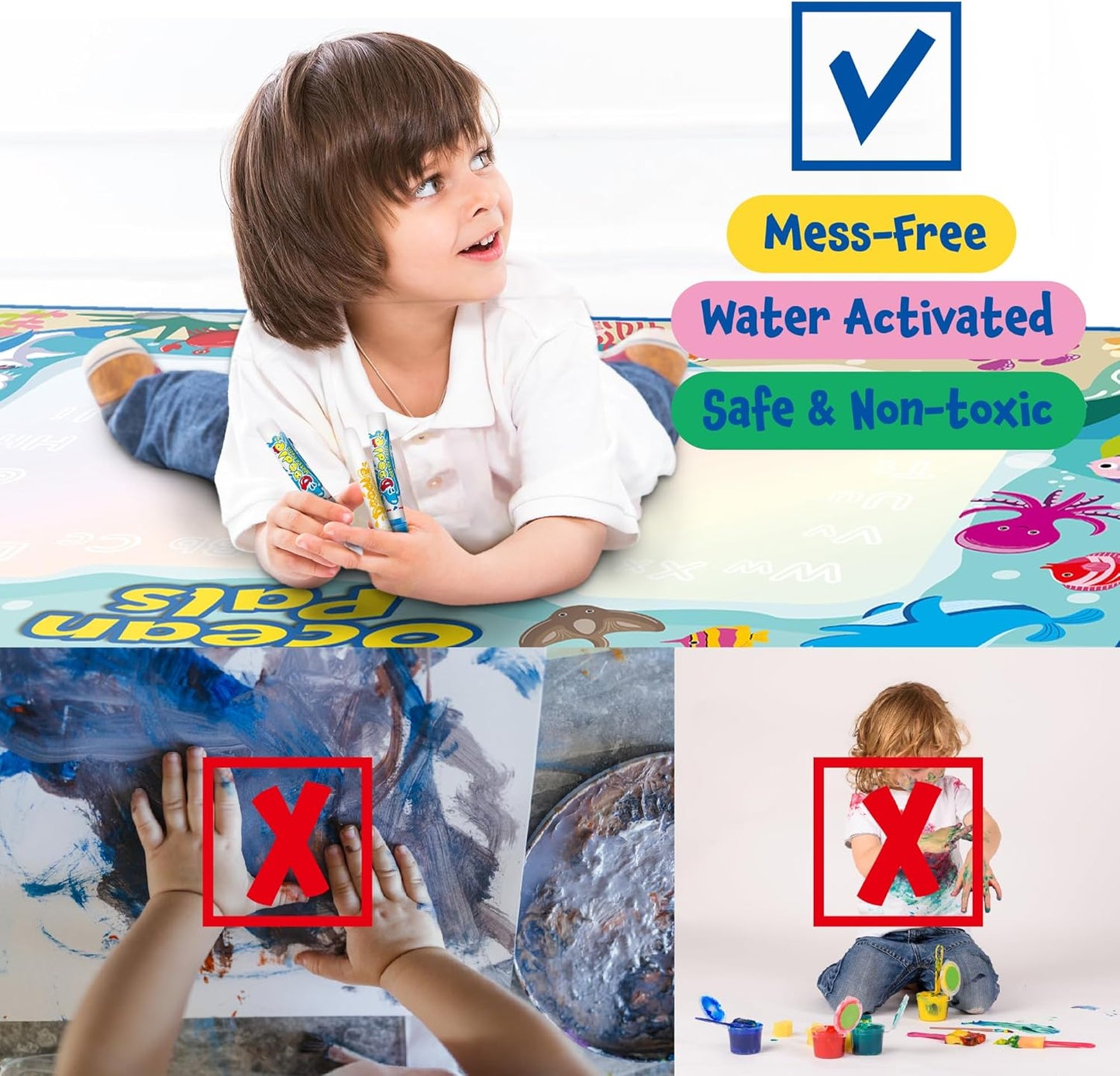 Water Doodle Magic for Kids – Ocean Pals Adventure