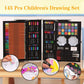 All-in-One Drawing Set with Pencils & Watercolors