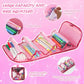 FruityFun 50 Pcs Scented Art Set with Unicorn Case for Girls