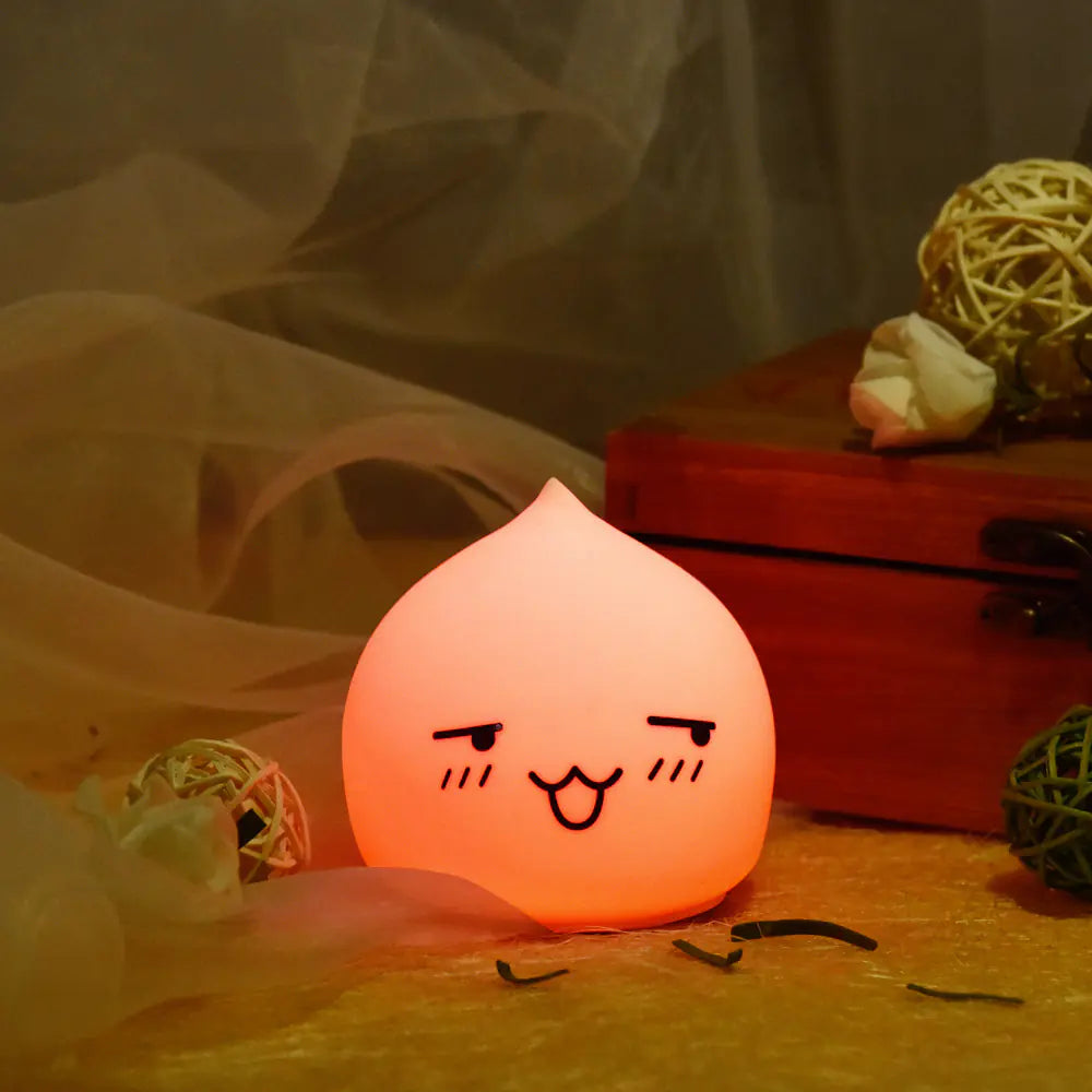 Colorful Bunny Night Light - Cute Table Lamp Gift