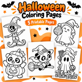 Halloween Coloring Pages Bundle 👻🎃