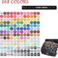 168 Colors Dual Tip Art Markers