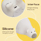 Cute Silicone Duck Night Light - Rechargeable Touch Lamp