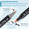 Touch 120-Color Watercolor Brush Markers for Artists